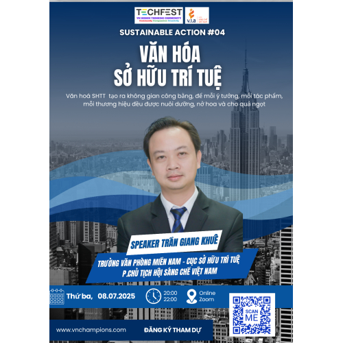 Sustainable Action #04: VĂN HOÁ SỞ HỮU TRÍ TUỆ